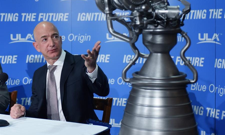 O fundador da Amazon, Jeff Bezos