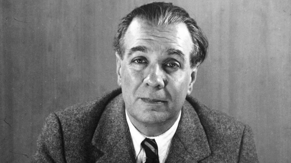 O escritor argentino Jorge Luis Borges.