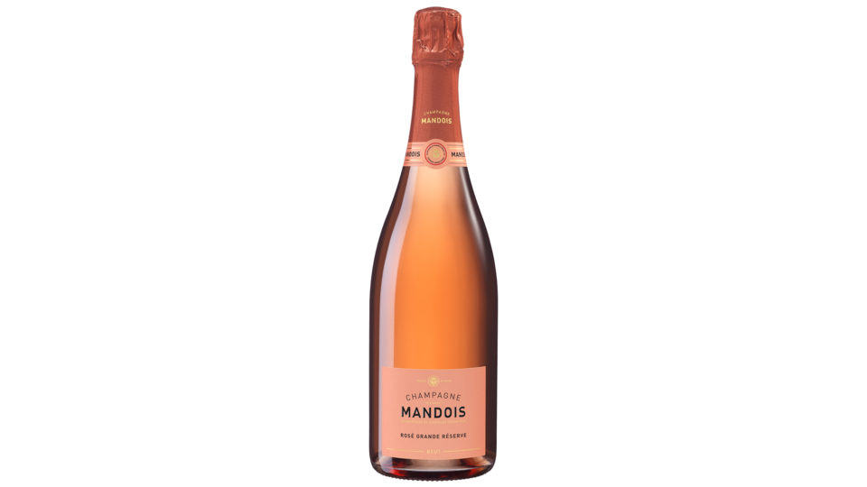 Champagne Mandois Rosé Grande Réserve - Preço médio: R$ 399,00