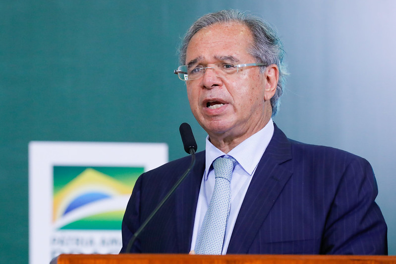 O ministro da Economia, Paulo Guedes.