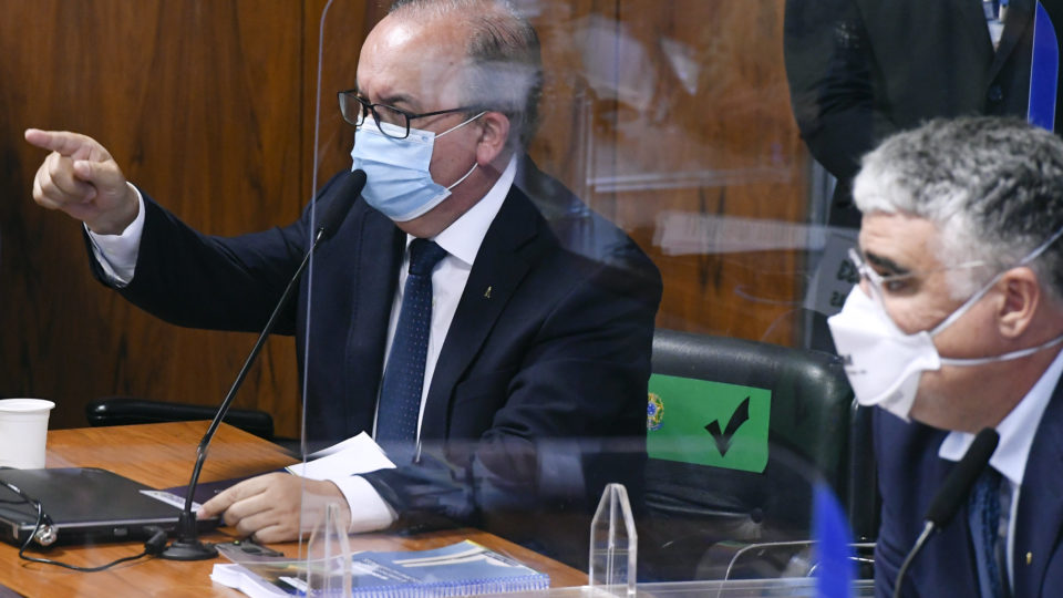 O senador Jorginho Mello (PL-SC), aliado do presidente Jair Bolsonaro
