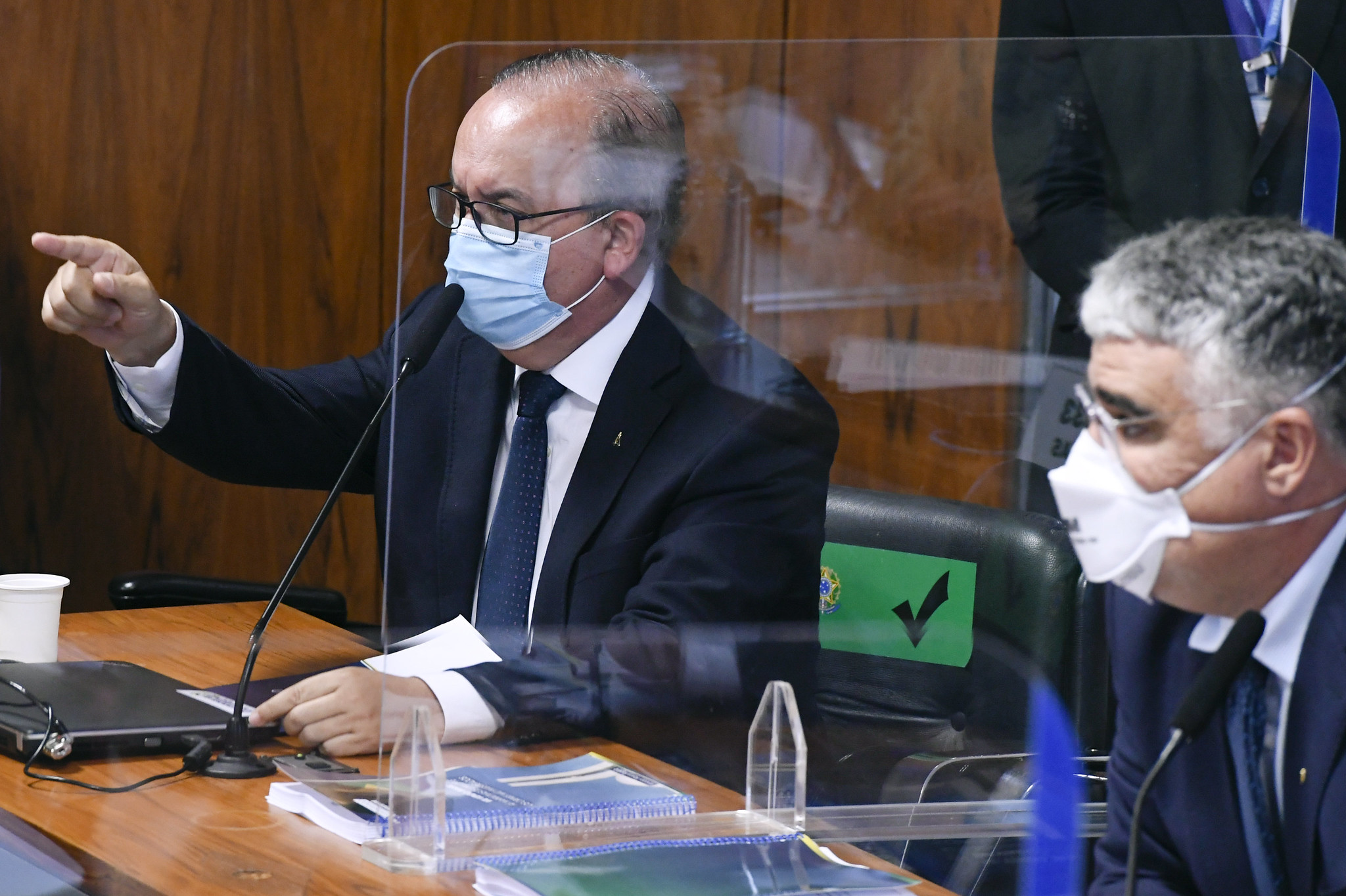 O senador Jorginho Mello (PL-SC), aliado do presidente Jair Bolsonaro