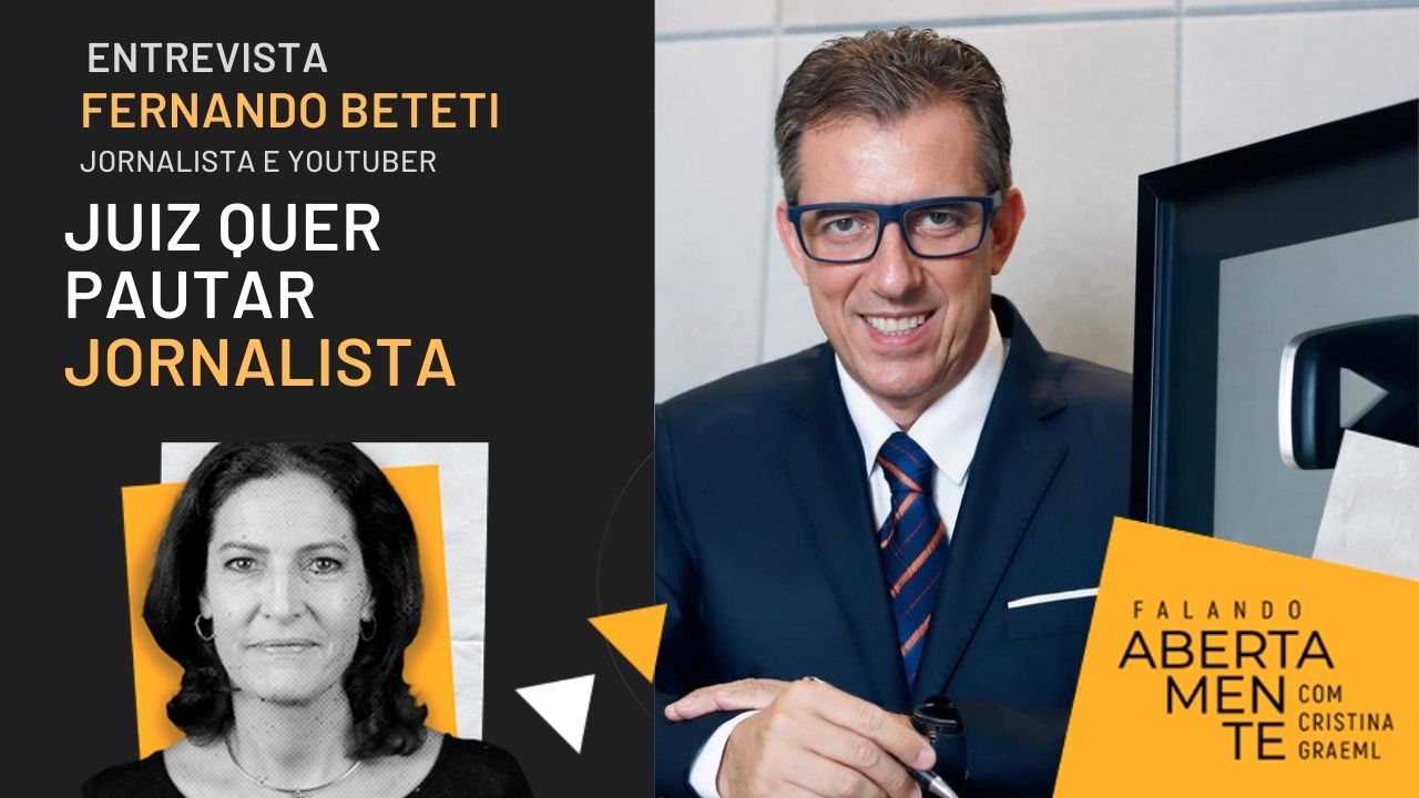 Entrevista com Fernando Beteti, vítima de censura do YouTube e de um juiz pauteiro.
