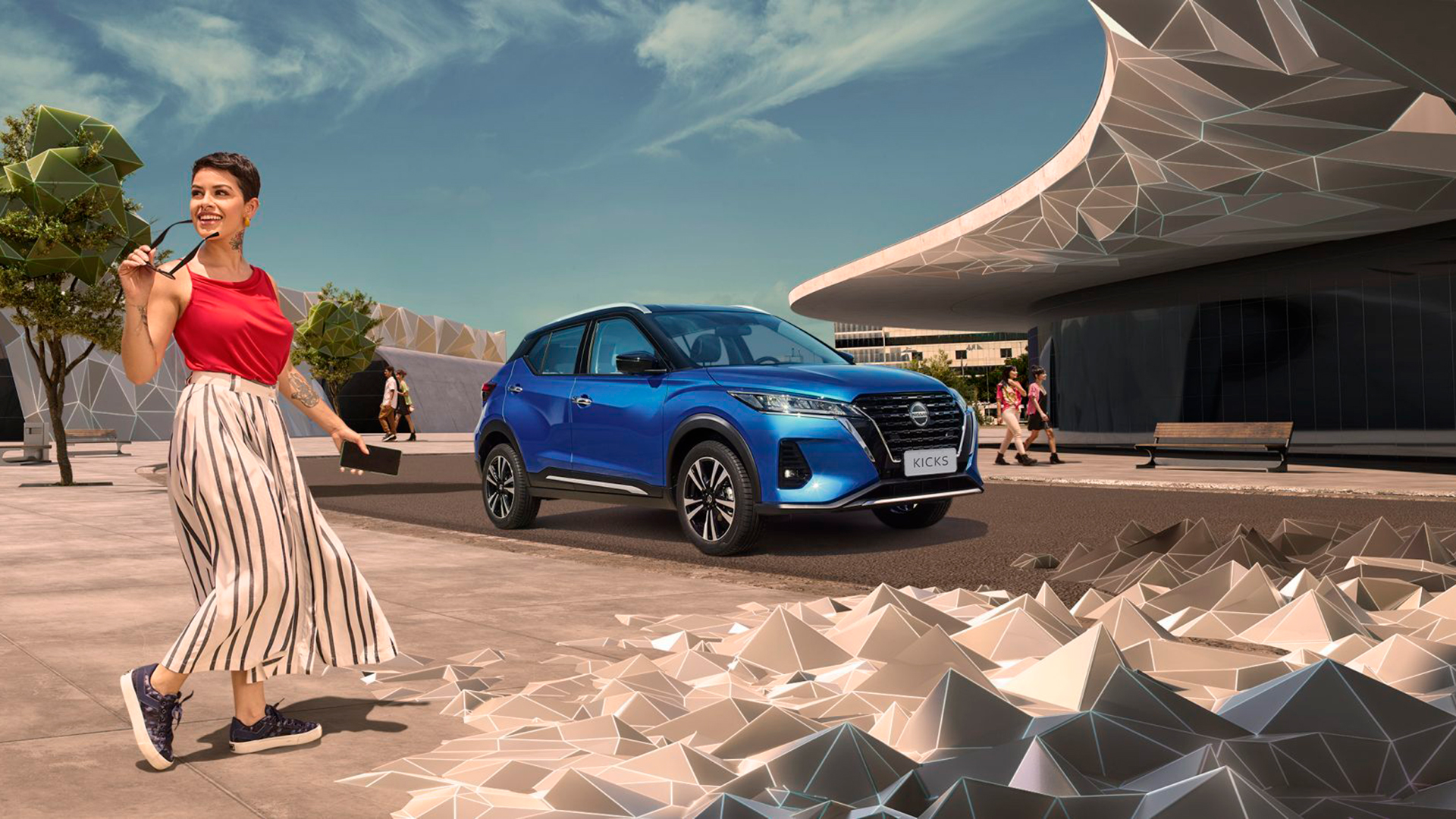 A escolha do público por carros coloridos ainda é pequena, mas vem crescendo constantemente.