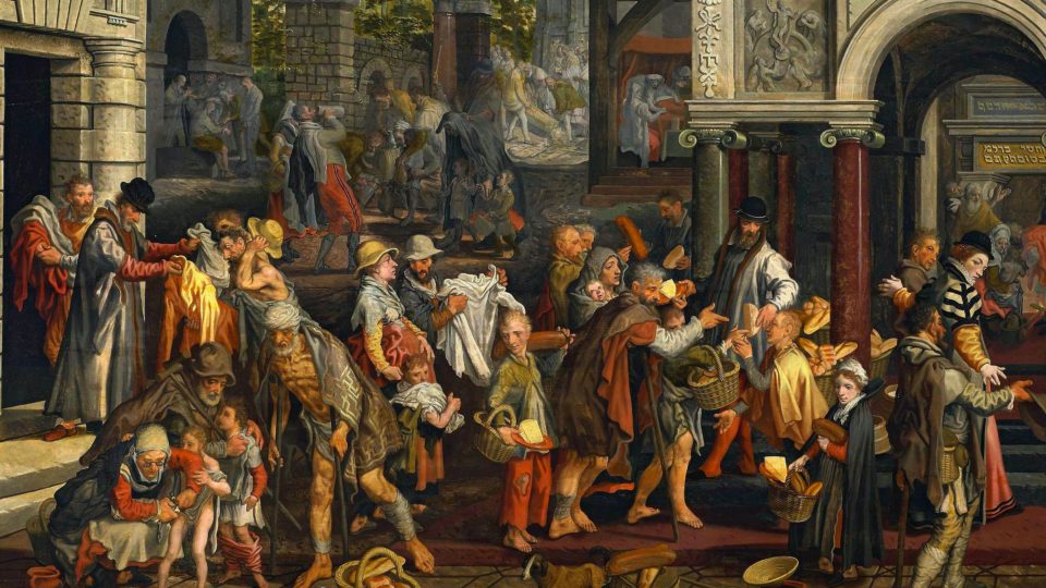 Política raiz: nem individualismo nem coletivismo Detalhe de “As obras de caridade cristã”, de Pieter Aertsen.