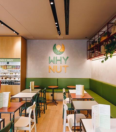 Um bar só com refeições a base de frutas secas Bar frutas secas