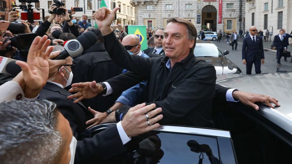 Bolsonaro em Roma