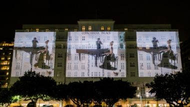 Flashes: confira os eventos que foram destaque na cidade Projeção no hotel Copacabana Palace, no Rio de Janeiro, durante evento da Tiffany & Co.