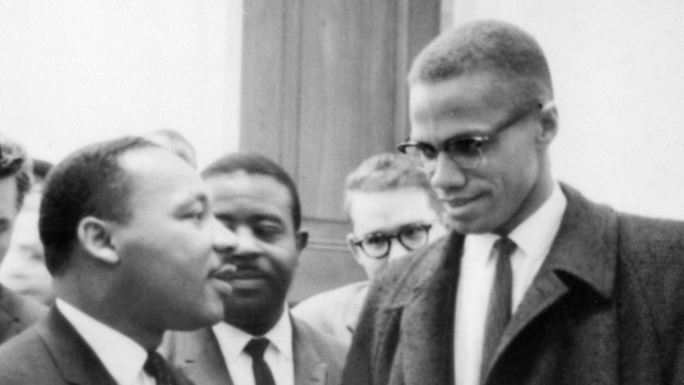 Aprendendo com o diferente Martin Luther King e Malcolm X