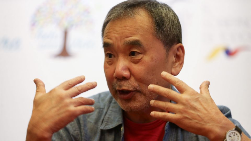 O escritor japonês Haruki Murakami, em foto de 2018.