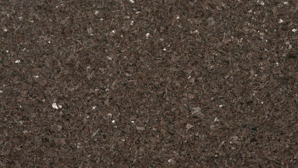 O marrom intenso do granito Café Imperial PR confere tom clássico e elegante a qualquer espaço em que for utilizado.