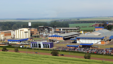 Planta da Coamo Agroindustrial.