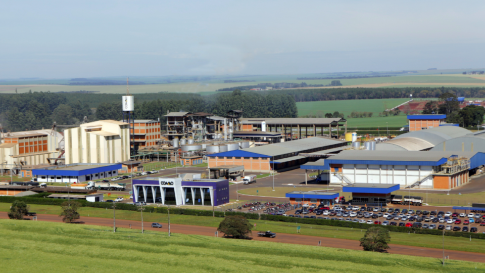 Planta da Coamo Agroindustrial.