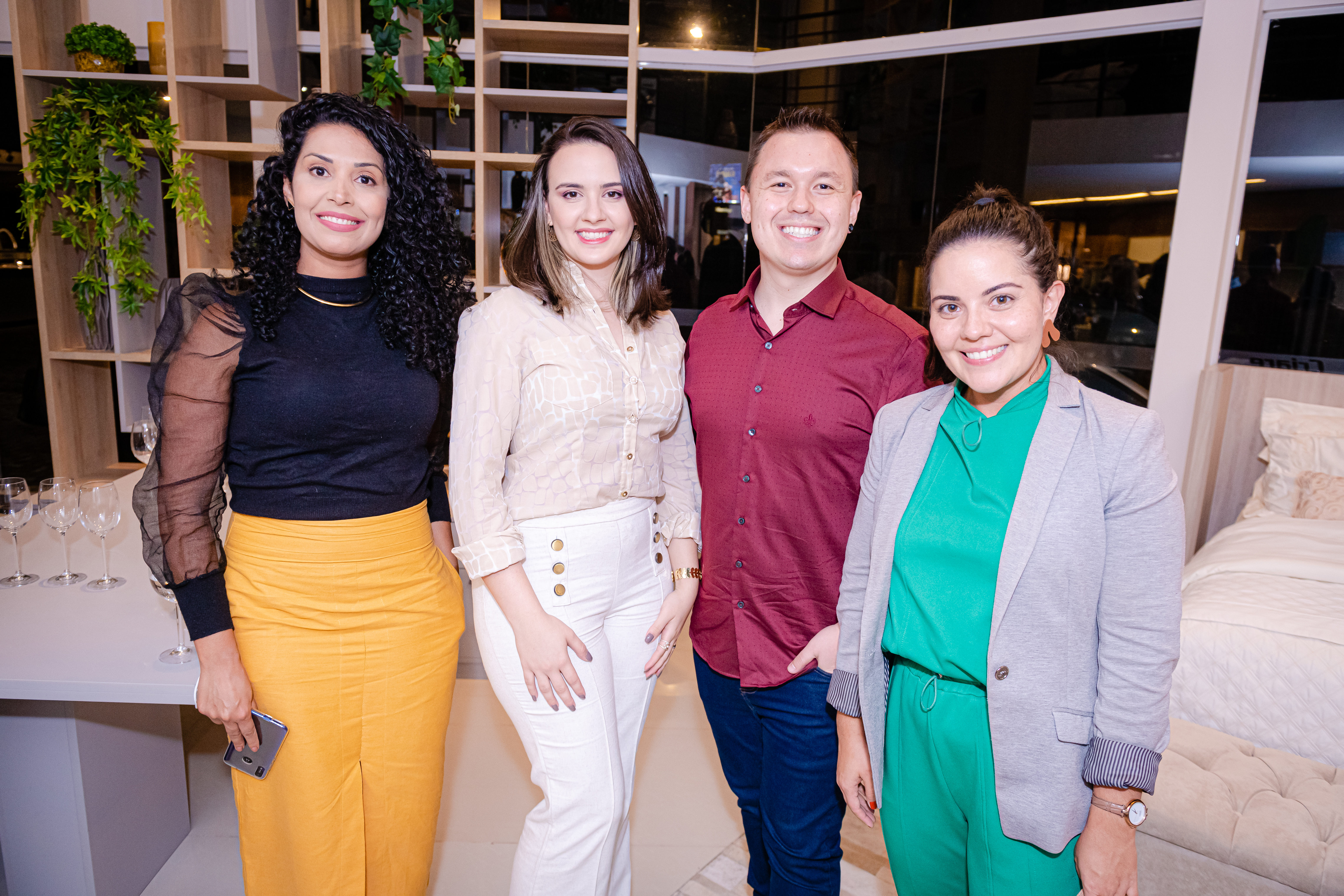 Fernanda Walter, Lanessa Fontana Terres, Eduardo Terres e Maiara Faria Fernanda Walter, Lanessa Fontana Terres, Eduardo Terres e Maiara Faria