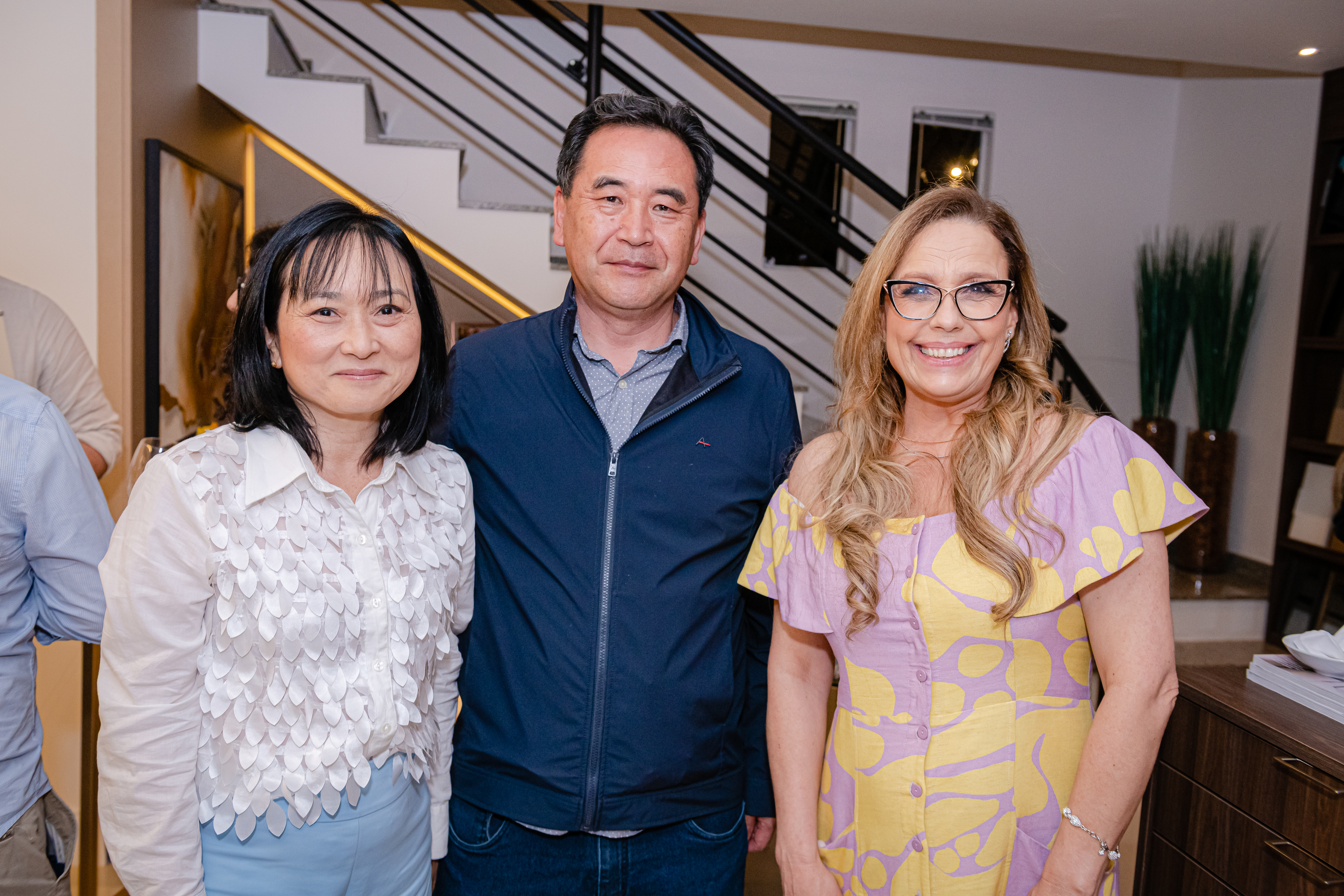 Ellen Maikish, Gilberto Inoue e Raulise Mari Ferreira Terres Ellen Maikish, Gilberto Inoue e Raulise Mari Ferreira Terres