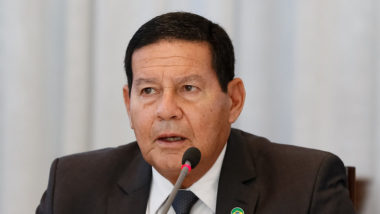 Mourão sinaliza que irá disputar o Senado pelo Rio Grande do Sul O vice-presidente Hamilton Mourão.