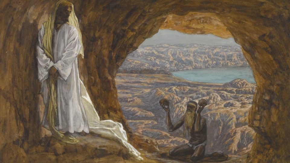A arte de educar como exercício de liberdade "Jesus tentado no deserto", de James Tissot.