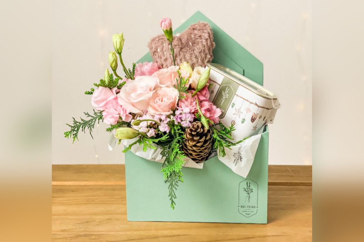 Caixa floral da Bel Fiore