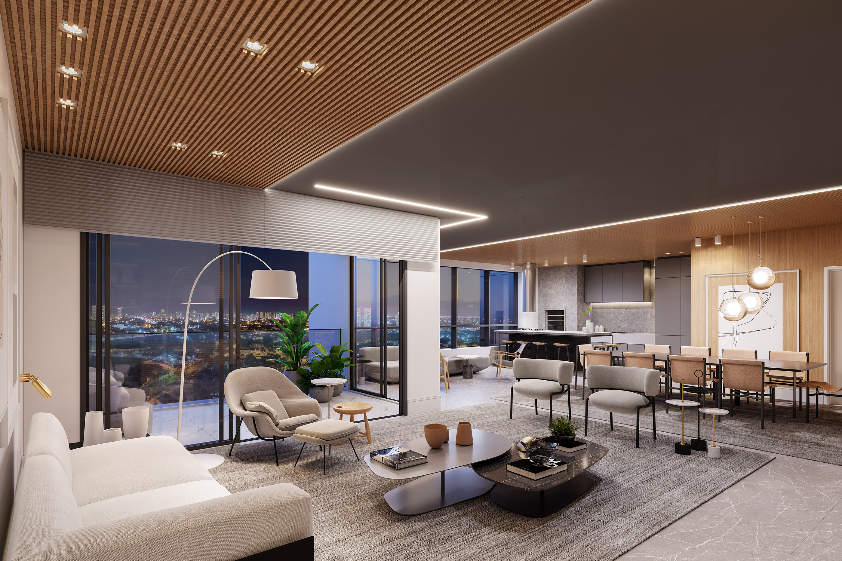 Living do Signature, no Ecoville. Living do Signature, no Ecoville.