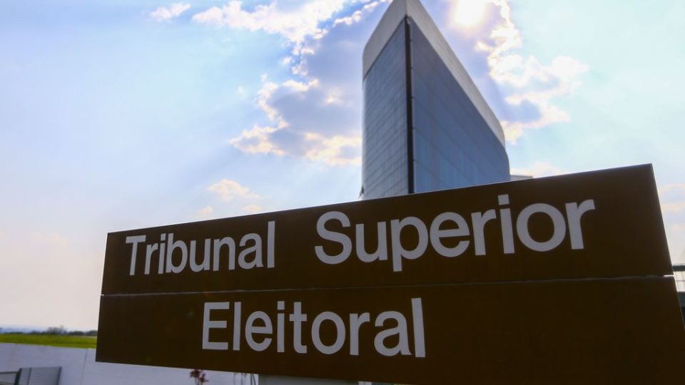 Ponta oca Edifício sede do Tribunal Superior Eleitoral (TSE).