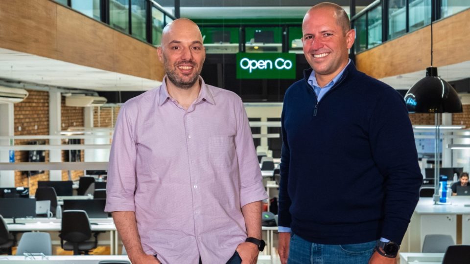 Open Co, fintech de crédito sem garantia, recebe aporte de R$ 600 milhões Sandro Reiss e Rafael Pereira, cofundadores da Open Co.