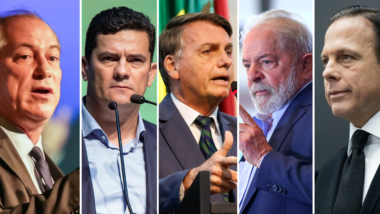 O sobe e desce das pesquisas: como os principais presidenciáveis se saíram em 2021 pesquisas eleitorais