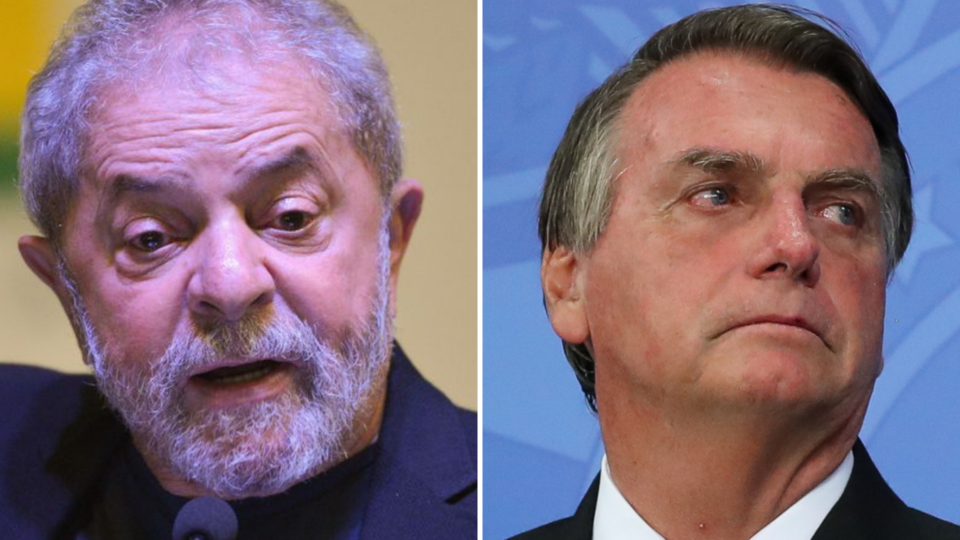 Lula e Bolsonaro