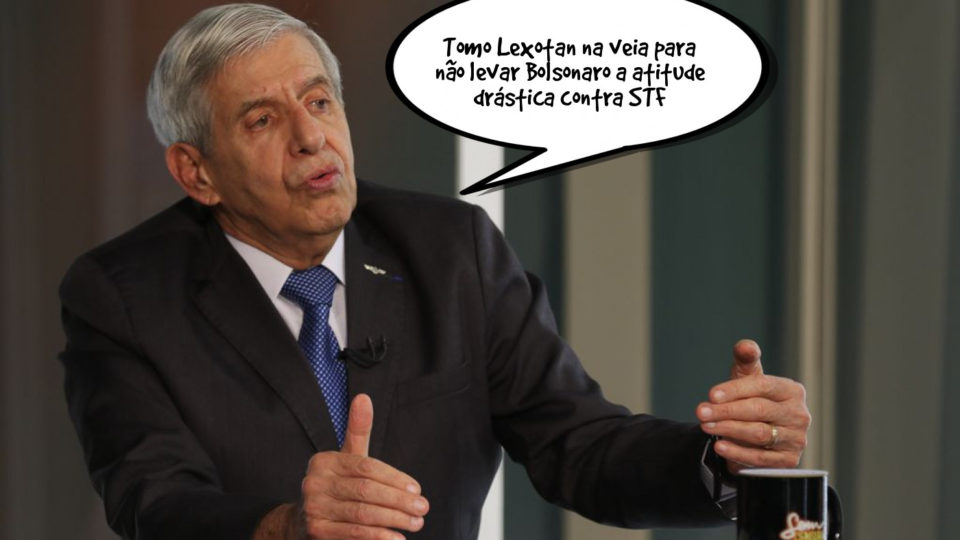 “Tomo Lexotan na veia para não levar Bolsonaro a atitude drástica contra STF”: as frases da semana “Tomo Lexotan na veia para não levar Bolsonaro a atitude drástica contra STF”: as frases da semana