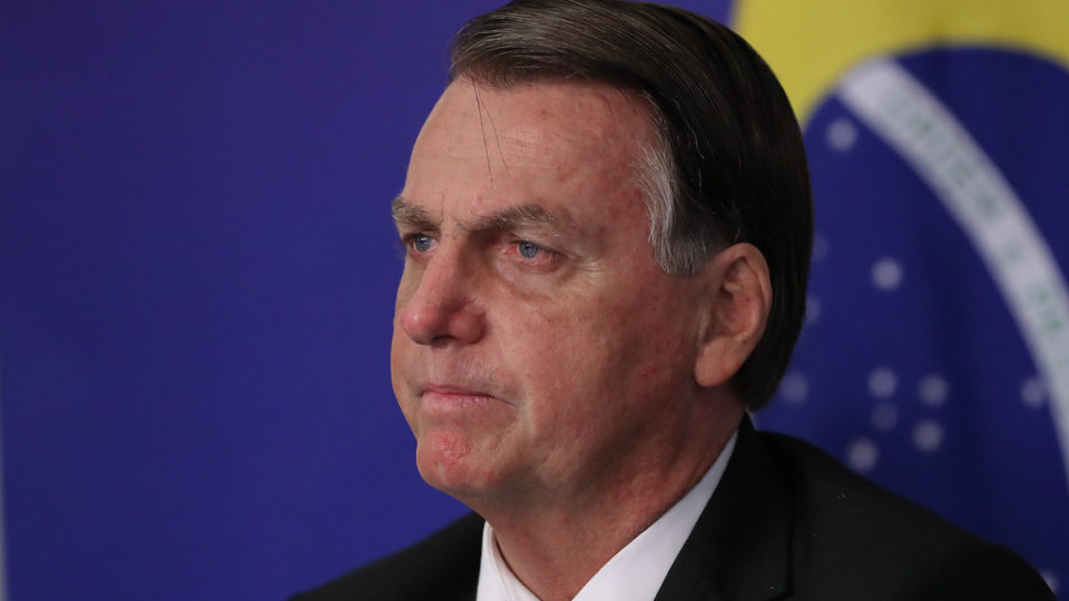Bolsonaro diz que Defesa questionou TSE sobre segurança das urnas eletrônicas O presidente Jair Bolsonaro (PL).