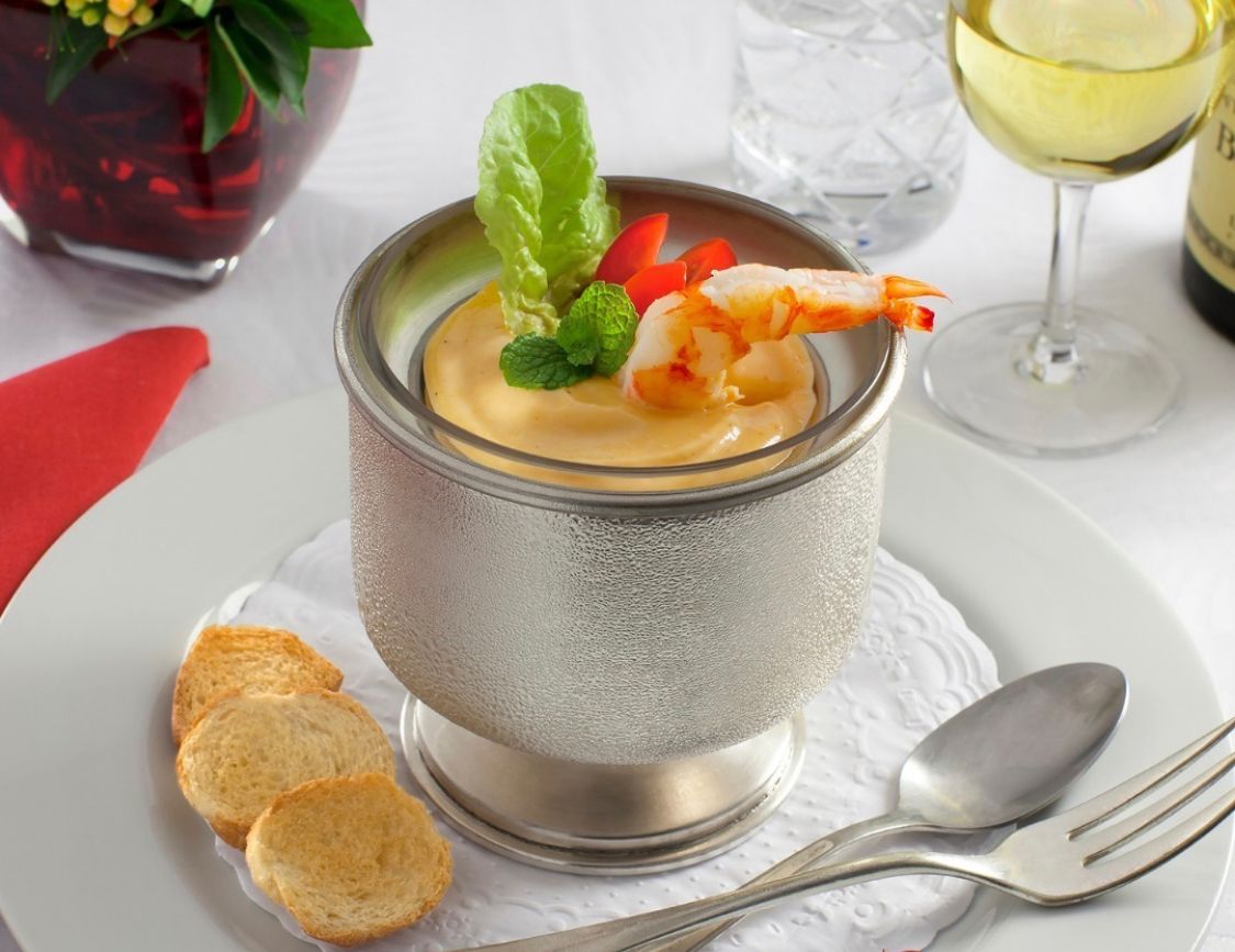 O coquetel de camarão é um ícone do Ile de France.