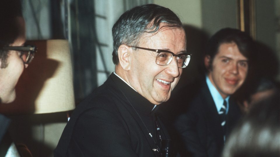 Santo da liberdade e da alegria São Josemaria Escrivá de Balaguer.