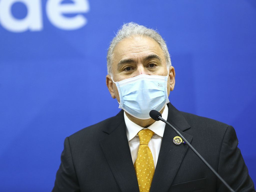 O ministro da Saúde, Marcelo Queiroga.