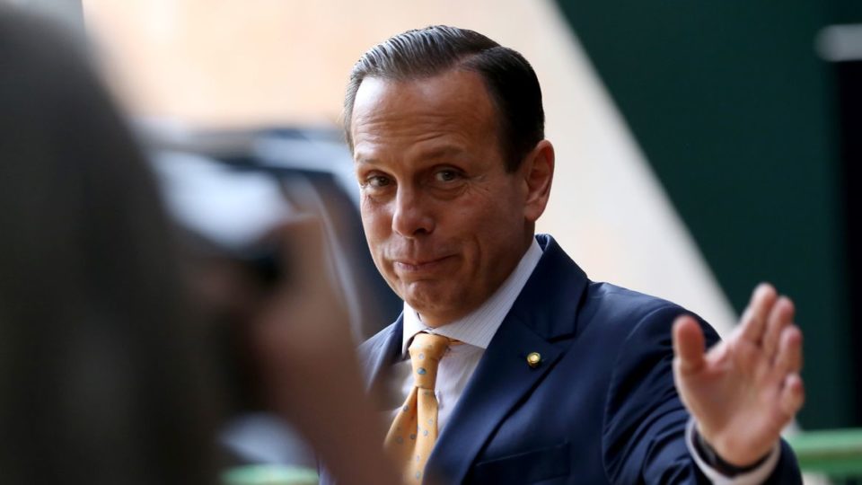Doria convida presidente do PSDB para ser coordenador de sua campanha à Presidência