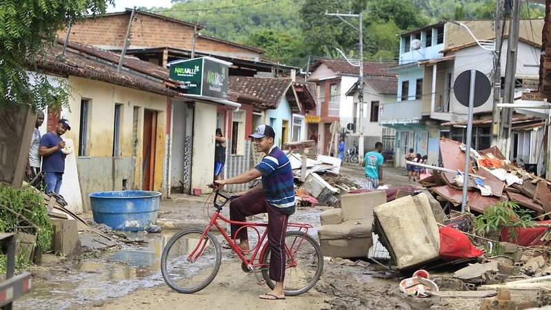 Enchentes na Bahia