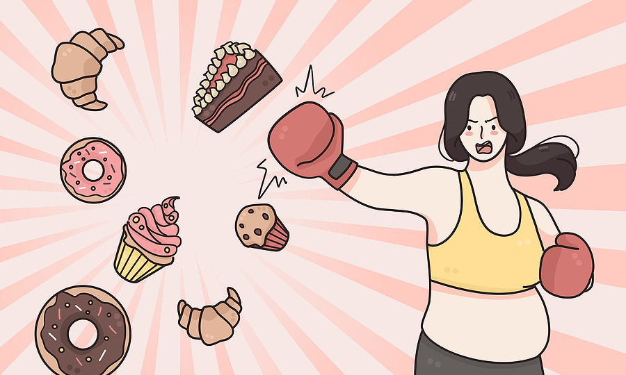 O problema das damas com IMC elevado: disciplina As pessoas se entopem de comida, de drogas; se o trabalho não obrigar, não têm horário para nada… Numa palavra, falta disciplina