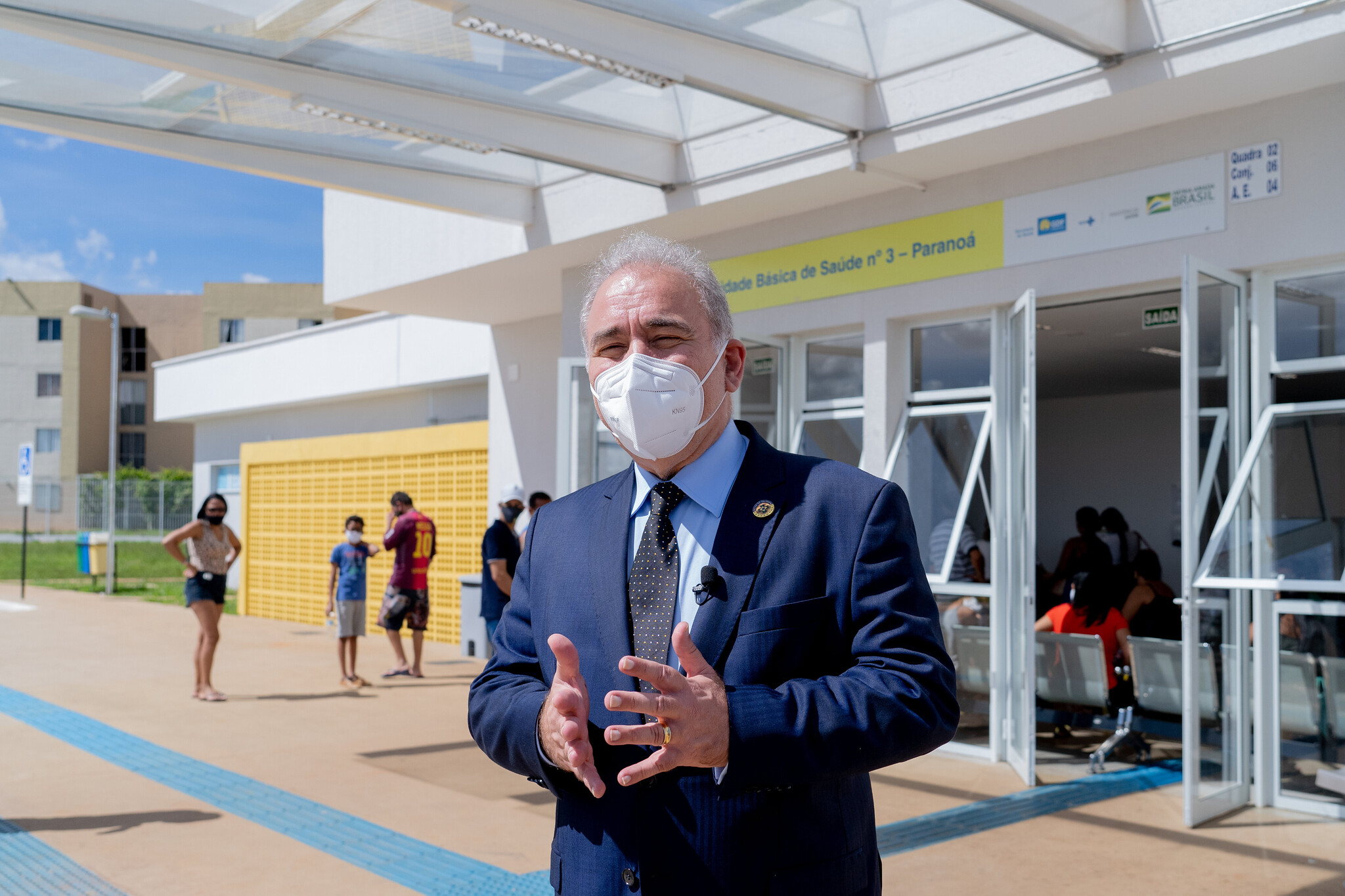 O ministro da Saúde, Marcelo Queiroga