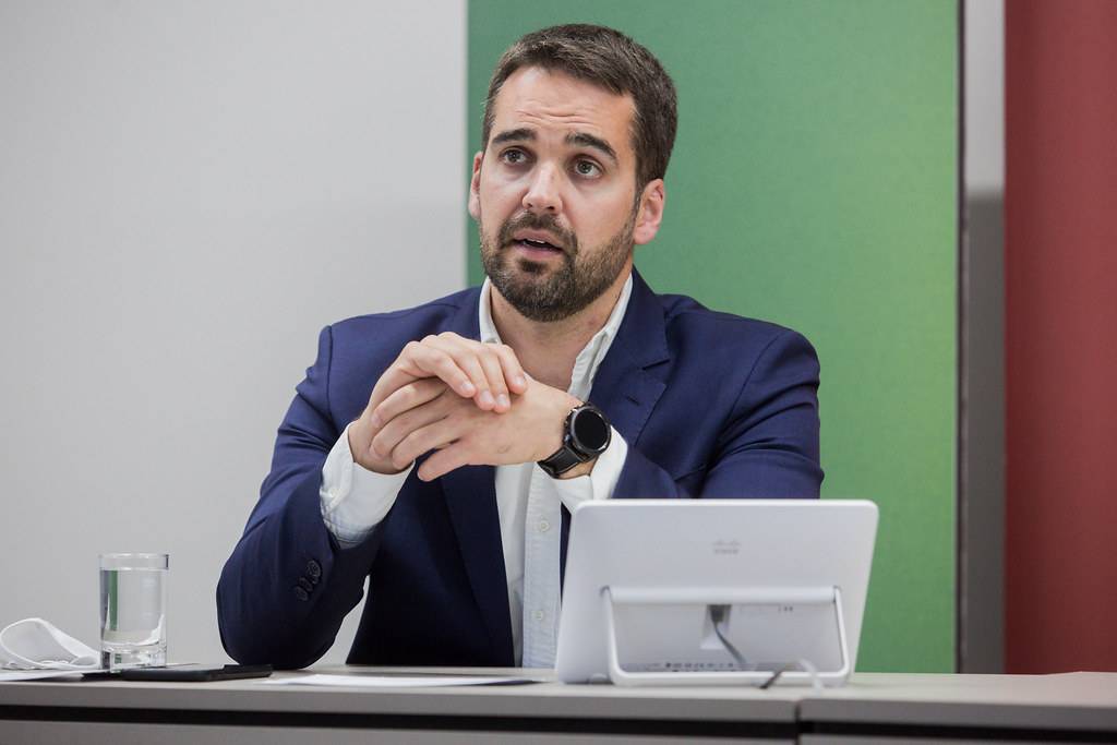 O governador do Rio Grande do Sul, Eduardo Leite (PSDB).