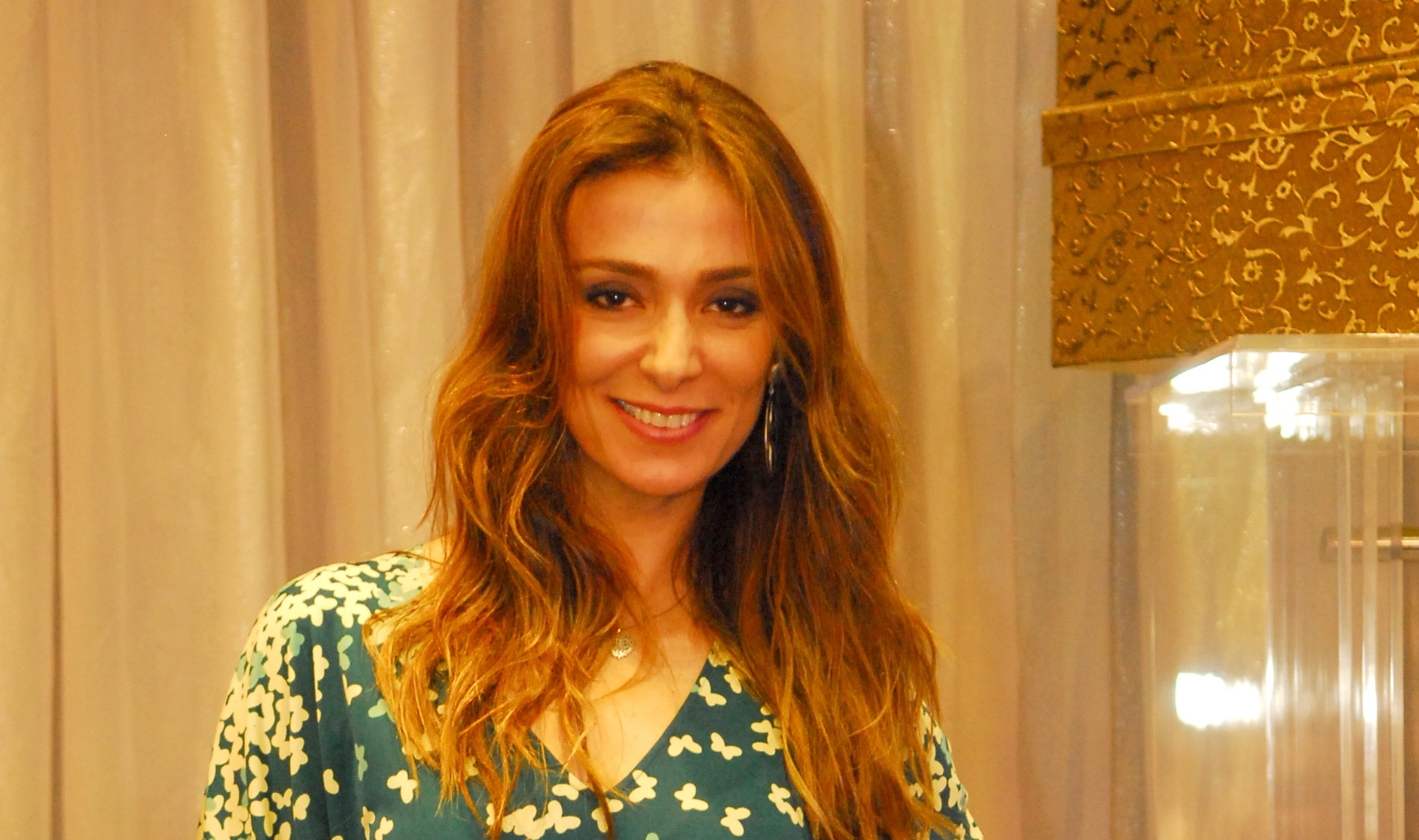 A atriz Mônica Martelli