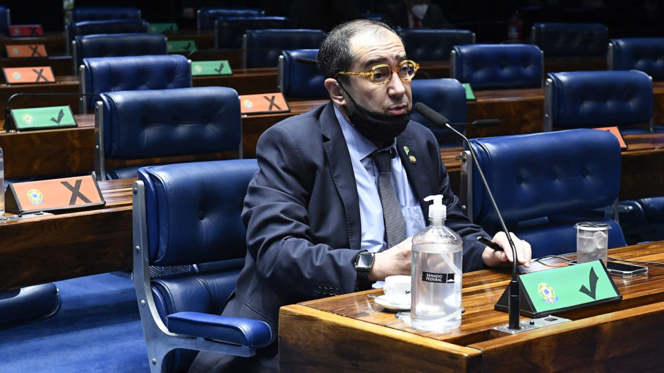PGR pede investigação sobre Kajuru por ofensas a Gilmar Mendes O senador Jorge Kajuru (Podemos-GO)