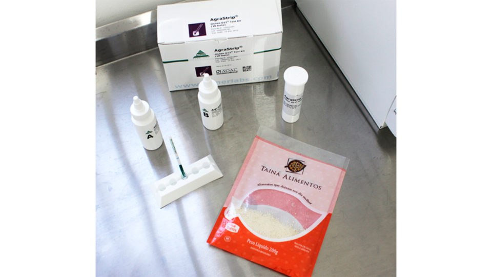 Tainá Alimentos conta com laboratório próprio, o que permite à empresa realizar laudos internos para validar as informações recebidas pelo fornecedor 