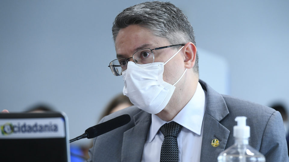 O senador Alessandro Vieira (Cidadania-SE)