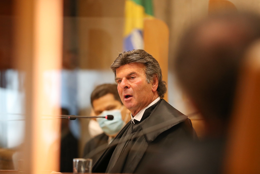 O presidente do Supremo Tribunal Federal (STF), ministro Luiz Fux,.