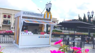 Madalosso Express ganha companhia de um McDonald’s em Santa Felicidade McDonald's quiosque