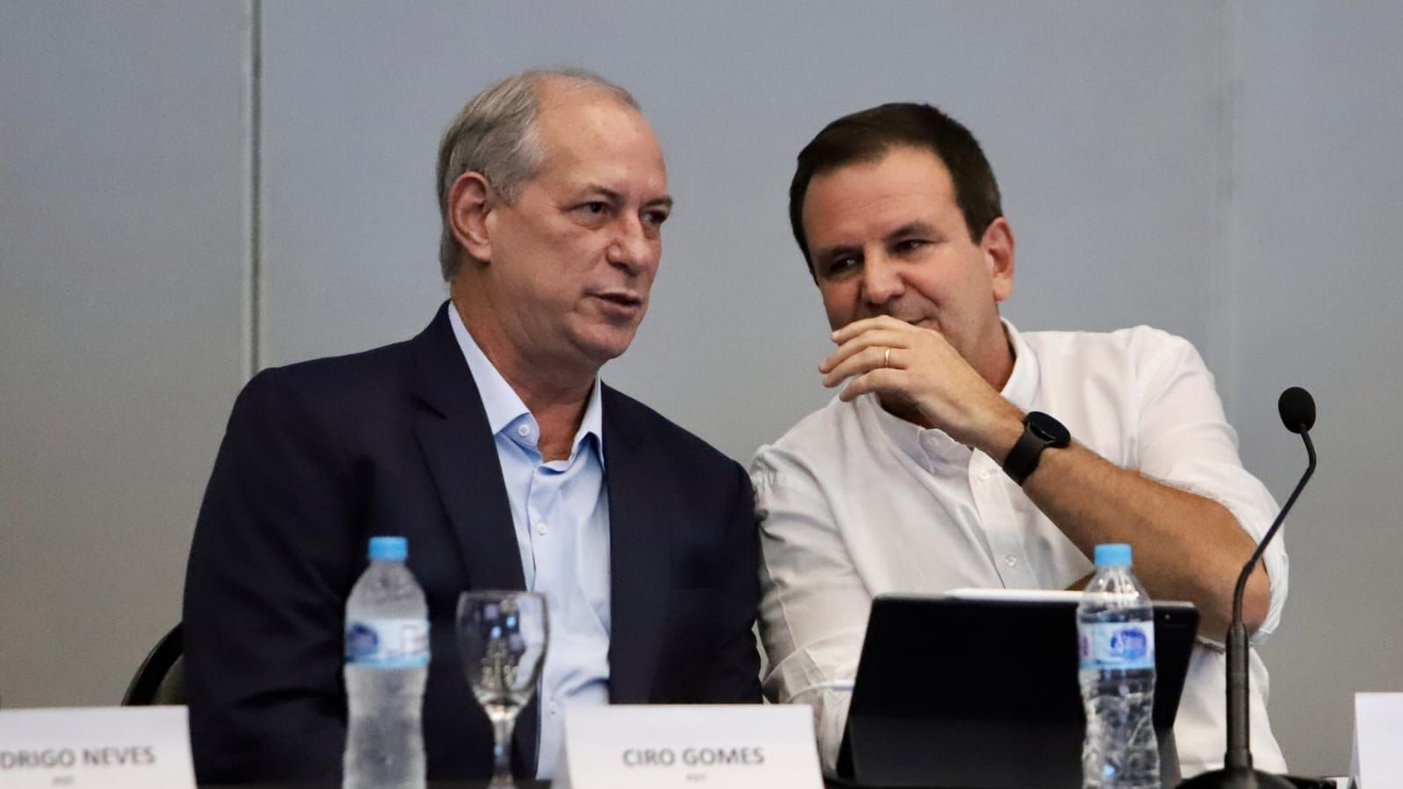Ciro Gomes e Eduardo Paes.