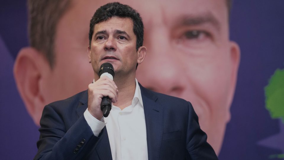 O ex-ministro da Justiça e presidenciável Sergio Moro. saiu do Podemos e migrou para o União Brasil
