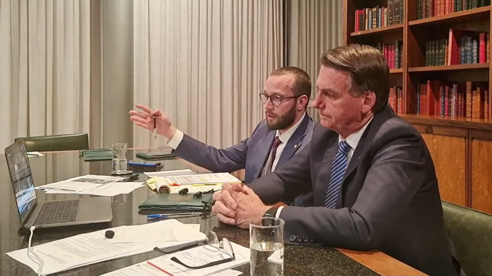 Filipe Barros e Bolsonaro