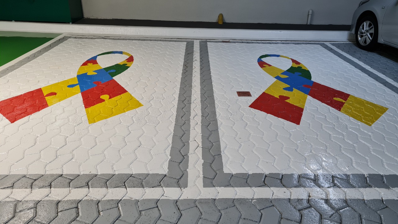 ParkShoppingBarigüi inclui duas vagas de estacionamento para pessoas com transtorno do espectro autista no piso G1 ParkShoppingBarigüi inclui duas vagas de estacionamento para pessoas com transtorno do espectro autista no piso G1