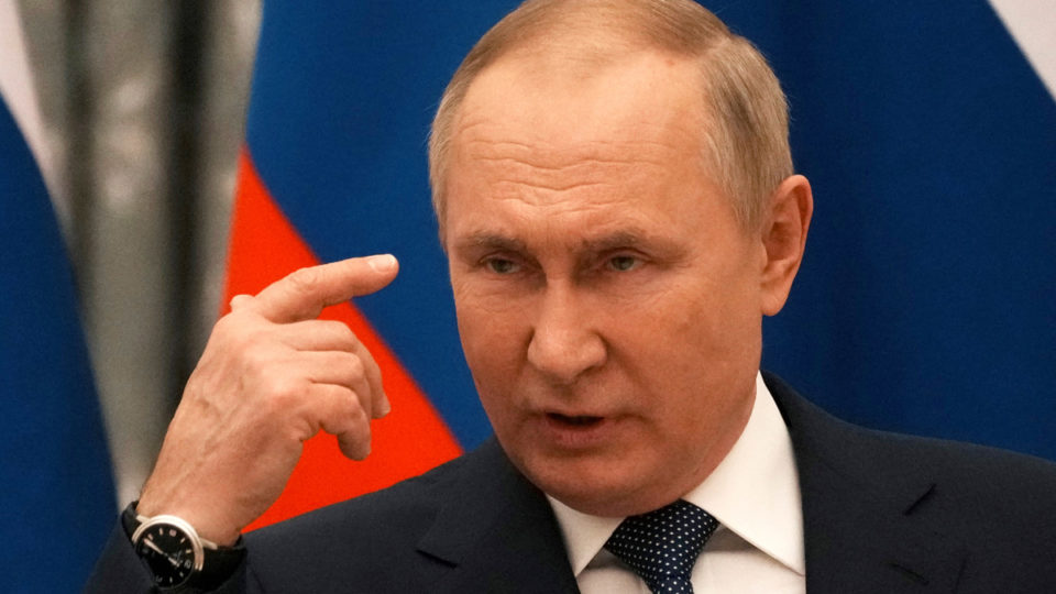 O presidente russo, Vladimir Putin, supervisionou atividades