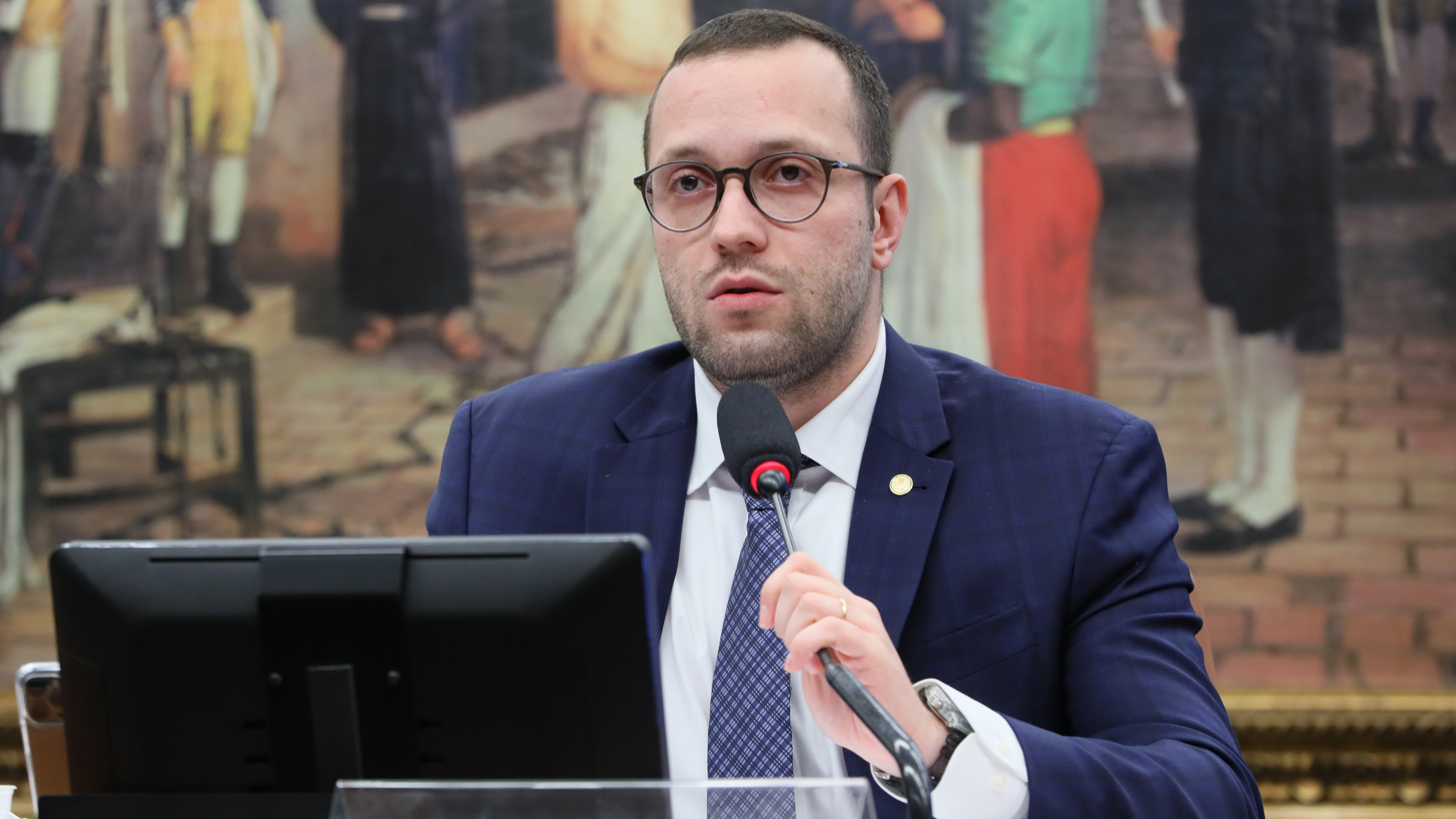 O deputado federal Filipe Barros (PL-PR).