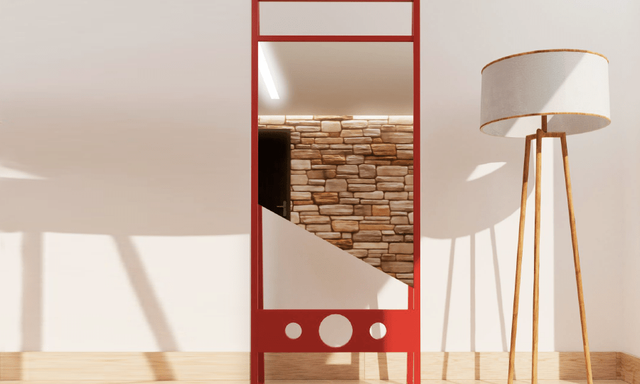 Espelho “Guilhotine”, do designer gaúcho Ricardo Lanfredi Peruzzolo, é o vencedor da 1ª edição do Prêmio Adriana Adam de Design.